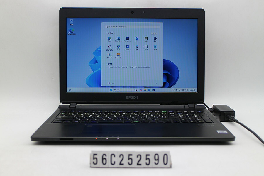 EPSON Endeavor NJ4400E-2 Core i5 10210U 1.6GHz/8GB/256GB(SSD)/DVD/15.6W/FWXGA(1366x768)/Win11【中古】【20260703】｜TCEダイレクト店