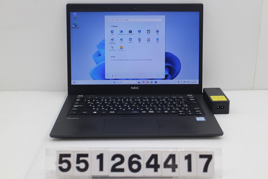 NEC PC-VKT16BZG6 Core i5 8265U 1.6GHz/8GB/256GB(SSD)/13.3W/FWXGA(1366x768)/Win11 キー文字消えあり【中古】【20260716】｜TCEダイレクト店