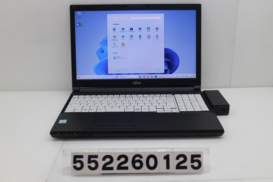 富士通 LIFEBOOK A748/TX Core i3 8130U 2.2GHz/8GB/500GB(SSD)/Multi/15.6W/FWXGA(1366x768)/Win11 画面シミあり【中古】【20260722】｜TCEダイレクト店