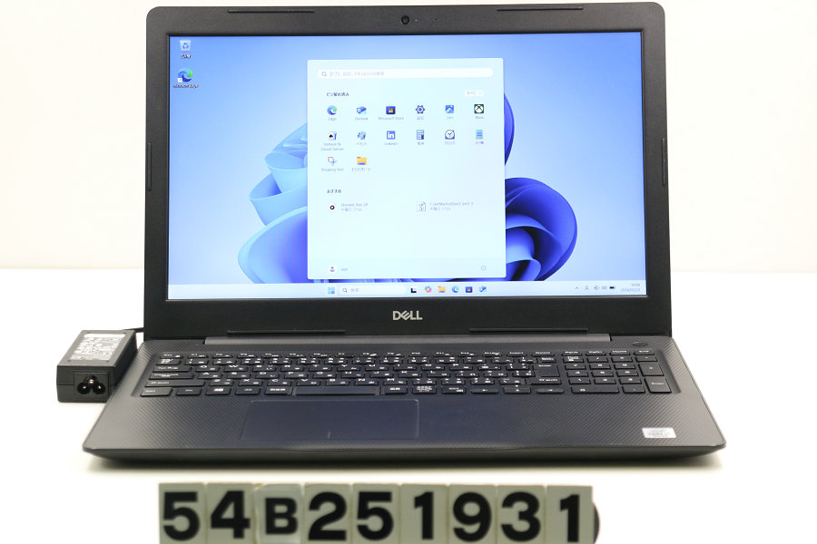 DELL Inspiron 3593 Core i7 1065G7 1.3GHz/8GB/256GB(SSD)/15.6W/FHD(1920x1080)/Win11【中古】【20260226】