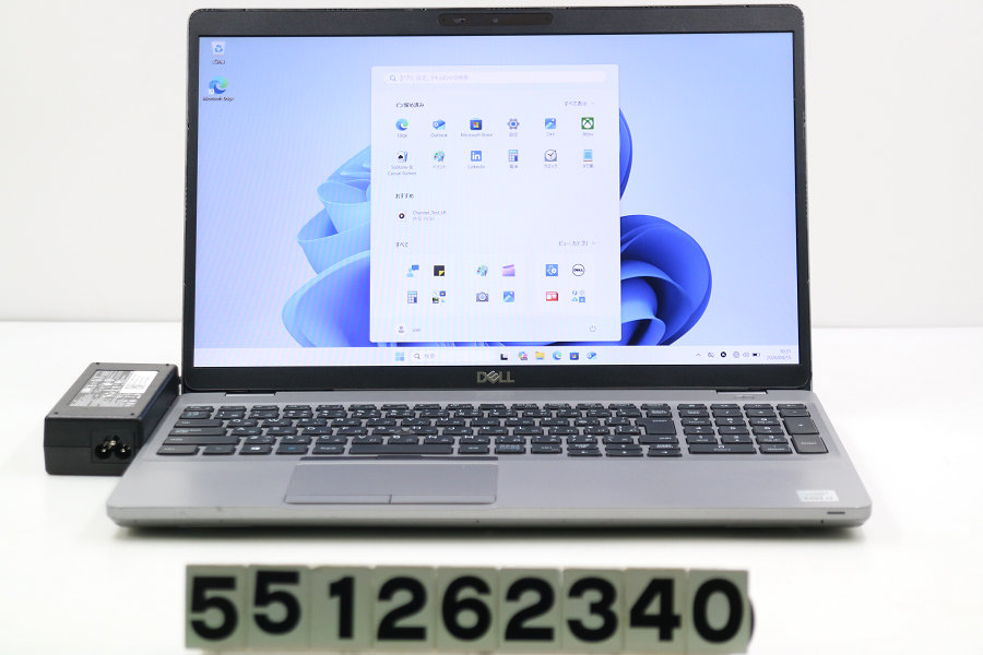DELL Latitude 5511 Core i7 10850H 2.7GHz/32GB/512GB(SSD)/15.6W/FHD(1920x1080)/Win11/GeForce MX250 バッテリ落ち込み【中古】【20260417】