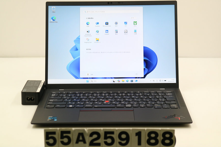 Lenovo ThinKPad X1 Carbon 9th Gen Core i5 1135G7 2.4GHz/8GB/256GB(SSD)/14W/WUXGA(1920x1200)/Win11【中古】【20260226】