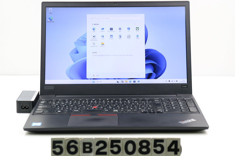 Lenovo ThinkPad E580 Core i5 8250U 1.6GHz/8GB/256GB(SSD)/15.6W/FHD(1920x1080)/Win11【中古】【20260304】