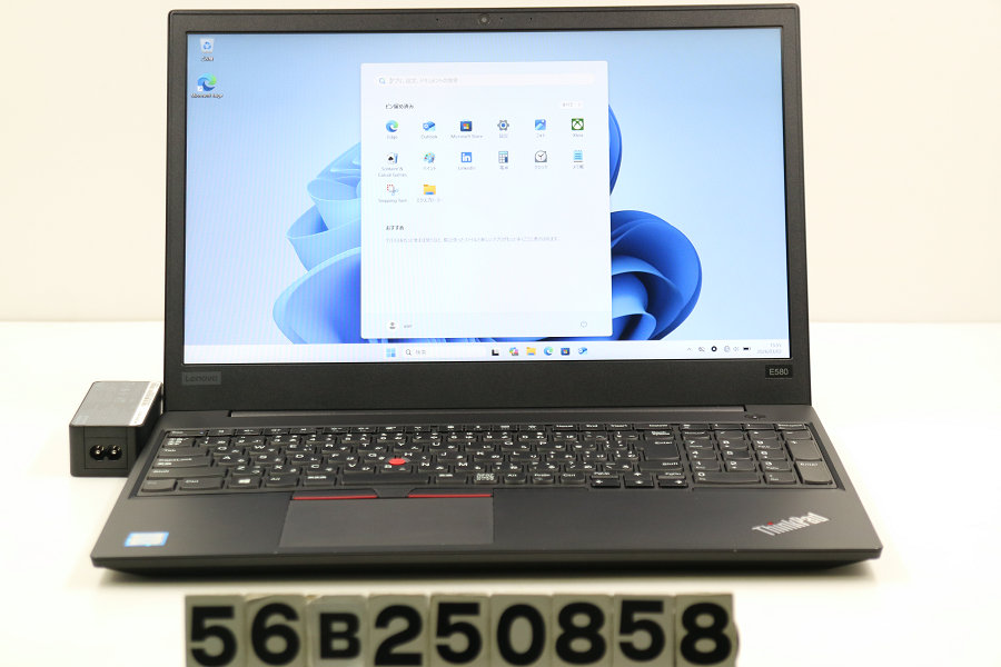 Lenovo ThinkPad E580 Core i5 8250U 1.6GHz/8GB/256GB(SSD)/15.6W/FHD(1920x1080)/Win11【中古】【20260304】