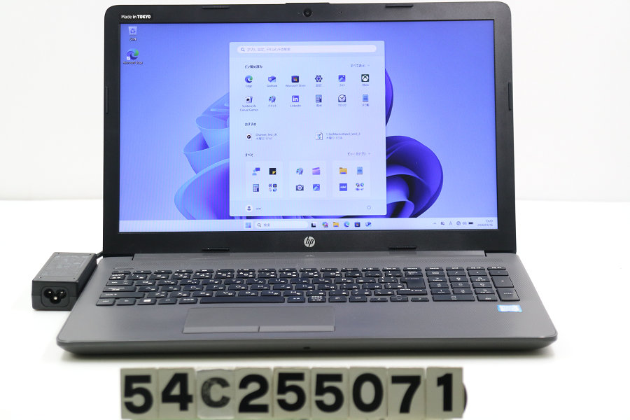 hp 250 G7 Core i5 8265U 1.6GHz/8GB/256GB(SSD)/Multi/15.6W/FHD(1920x1080)/Win11【中古】【20260318】