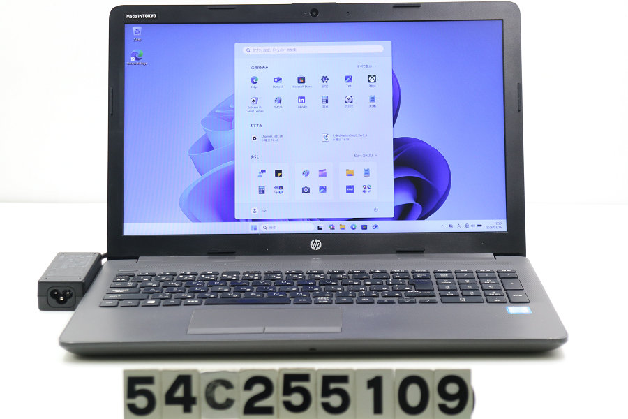 hp 250 G7 Core i5 8265U 1.6GHz/8GB/256GB(SSD)/Multi/15.6W/FHD(1920x1080)/Win11【中古】【20260318】