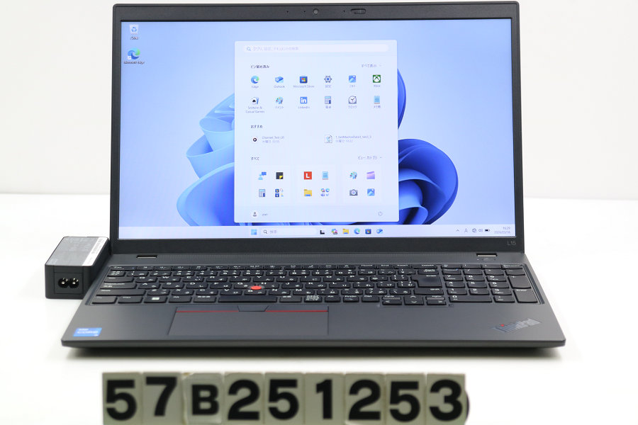 Lenovo ThinkPad L15 Gen3 Core i5 1235U 1.3GHz/8GB/256GB(SSD)/15.6W/FHD(1920x1080)/Win11【中古】【20260318】 42,770円