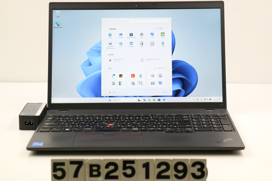 Lenovo ThinkPad L15 Gen3 Core i5 1235U 1.3GHz/8GB/256GB(SSD)/15.6W/FHD(1920x1080)/Win11【中古】【20260318】