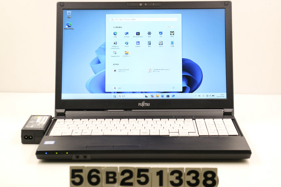富士通 LIFEBOOK A579/B Core i3 8145U 2.1GHz/8GB/256GB(SSD)/DVD/15.6W/FWXGA(1366x768)/Win11【中古】【20260206】