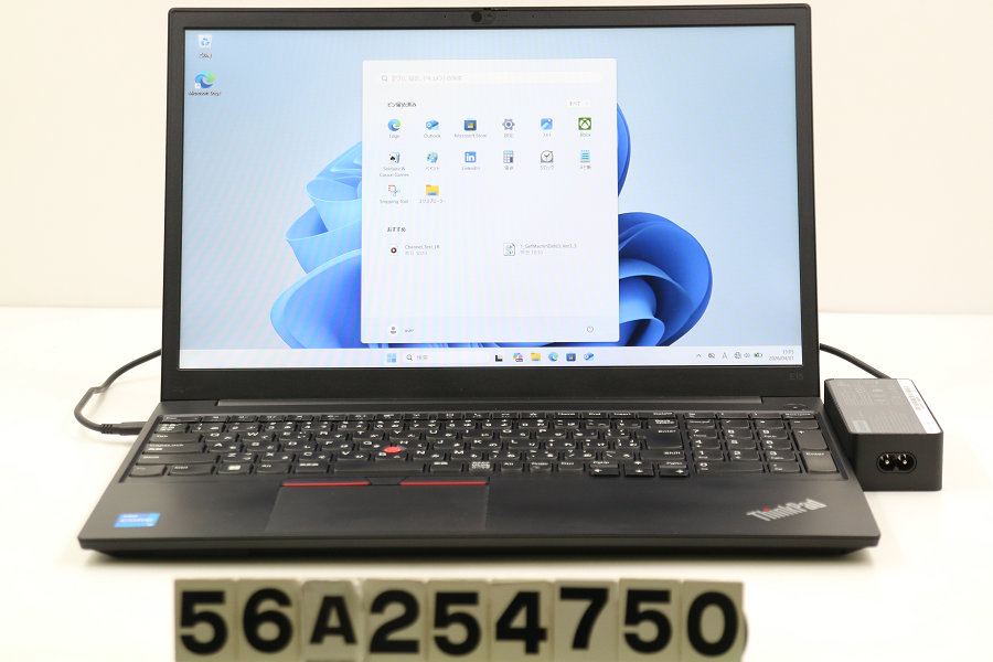Lenovo ThinkPad E15 Gen2 Core i5 1135G7 2.4GHz/8GB/256GB(SSD)/15.6W/FHD(1920x1080)/Win11【中古】【20260402】｜TCEダイレクト店
