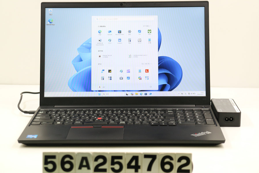 Lenovo ThinkPad E15 Gen2 Core i5 1135G7 2.4GHz/8GB/256GB(SSD)/15.6W/FHD(1920x1080)/Win11【中古】【20260402】|TCEダイレクト店