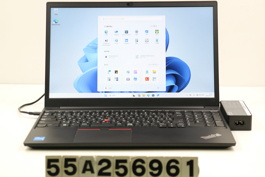 Lenovo ThinkPad E15 Gen2 Core i5 1135G7 2.4GHz/8GB/256GB(SSD)/15.6W/FHD(1920x1080)/Win11 タッチパッドキズあり【中古】【20260402】