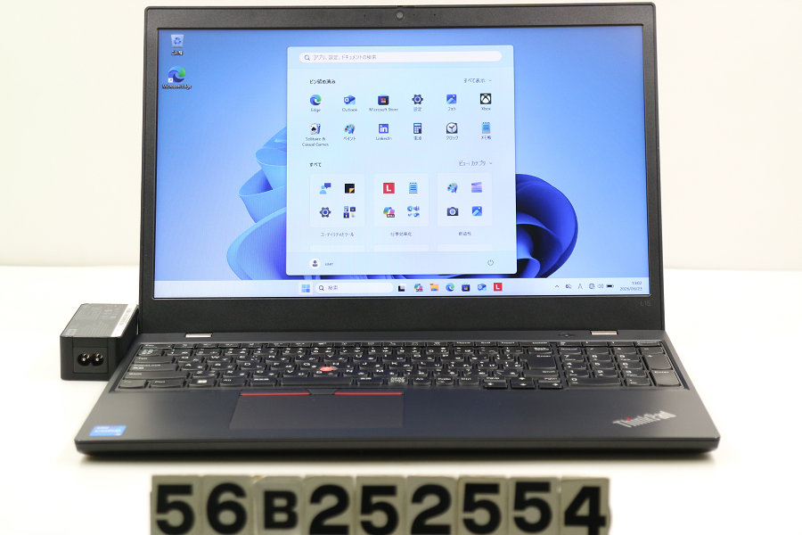 Lenovo ThinkPad L15 Gen2 Core i5 1135G7 2.4GHz/8GB/256GB(SSD)/15.6W/FWXGA(1366x768)/Win11 飾りつけ打ちこわれるあり【中古】【20260325】