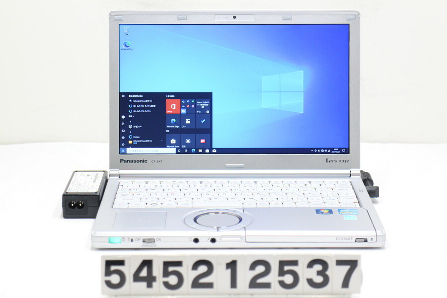 Panasonic Cf Sx1gdsys Core I5 2540m 2 6ghz 4gb 128gb Ssd Multi 12 1w Wxga 1600x900 Win10 中古 Pasadenasportsnow Com
