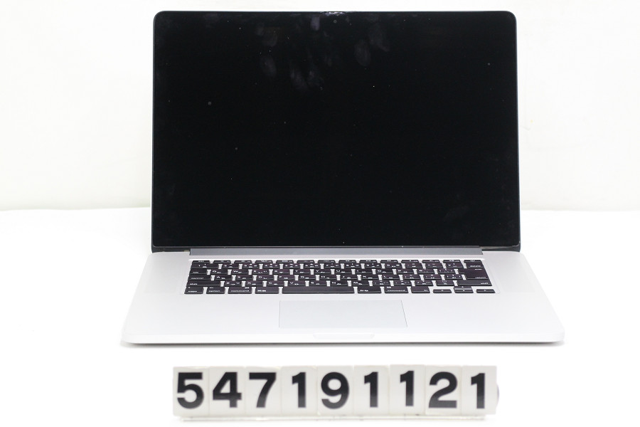 ジャンク品 Apple Macbook Pro Retina A1398 Late 13 Core I7 4750hq 2ghz 8gb 無 液晶パネル割れ 中古 Sfeah Com