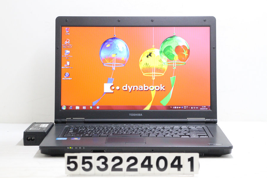 東芝 dynabook Satellite B551 C Core i5 2520M 2.5GHz 2GB 500GB Multi 15.6W  FWXGA 1366x768 Win7 最も優遇の