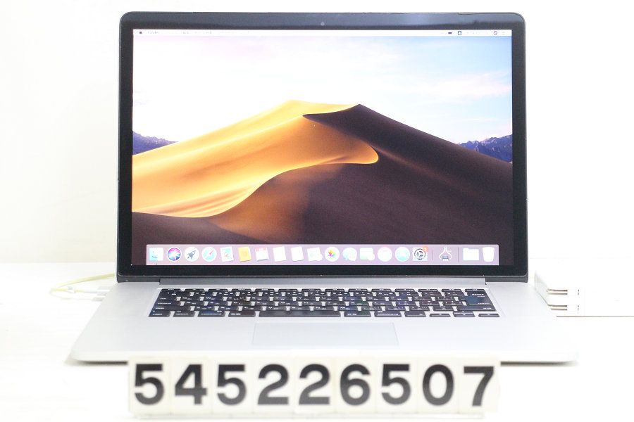 【楽天市場】Apple MacBook Pro Retina A1398 Mid 2012 Core i7 3615QM 2.3GHz/8GB ...