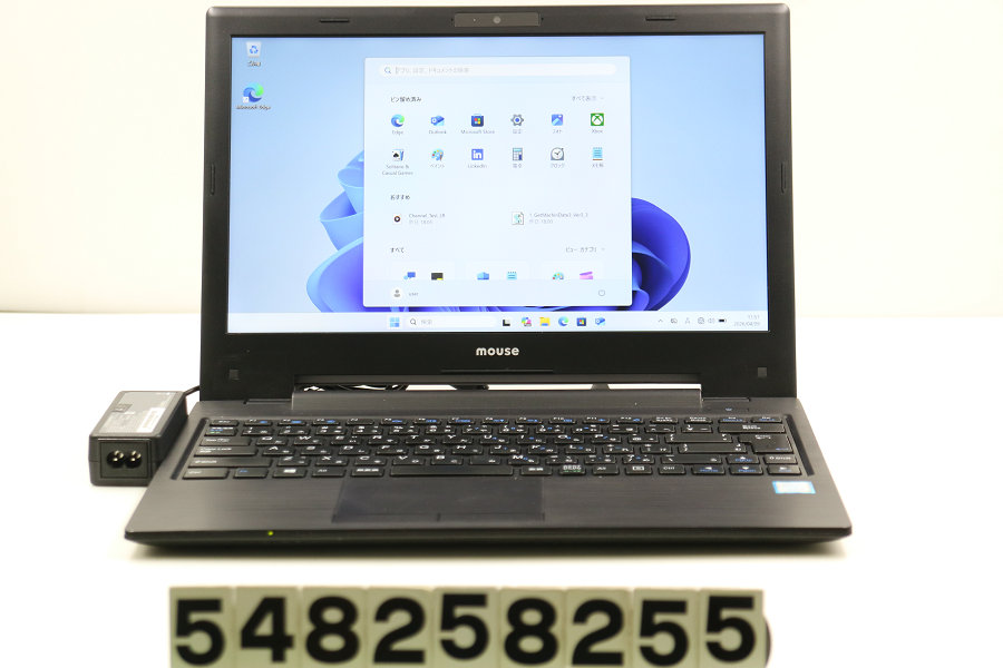 mousecomputer MPro-NB391H-SSD-YTV Core i5 8250U 1.6GHz/8GB/120GB(SSD)/13.3W/FHD(1920x1080)/Win11【中古】【20260410】