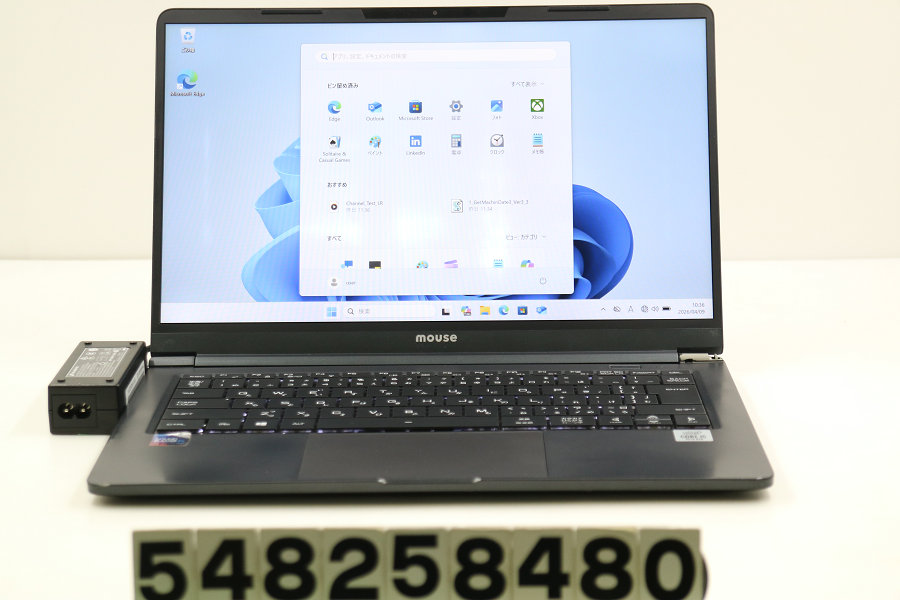 mousecomputer X4-i5CMLAB-YTV Core i5 10210U 1.6GHz/8GB/128GB(SSD)/14W/FHD(1920x1080)/Win11 ヒンジカバー欠品【中古】【20260410】｜TCEダイレクト店