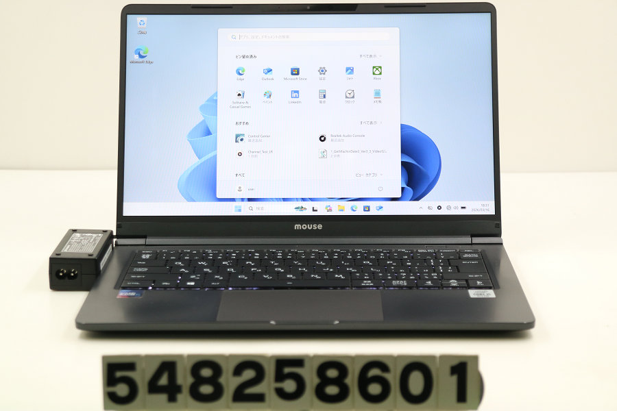 mousecomputer X4-i5CMLAB-YTV Core i5 10210U 1.6GHz/8GB/128GB(SSD)/14W/FHD(1920x1080)/Win11 外装変形あり【中古】【20260410】｜TCEダイレクト店