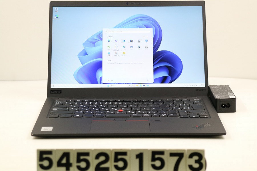 Lenovo ThinkPad X1 Carbon 8th Gen Core i5 10210U 1.6GHz/8GB/256GB(SSD)/14W/FHD(1920x1080)/Win11【中古】【20250730】