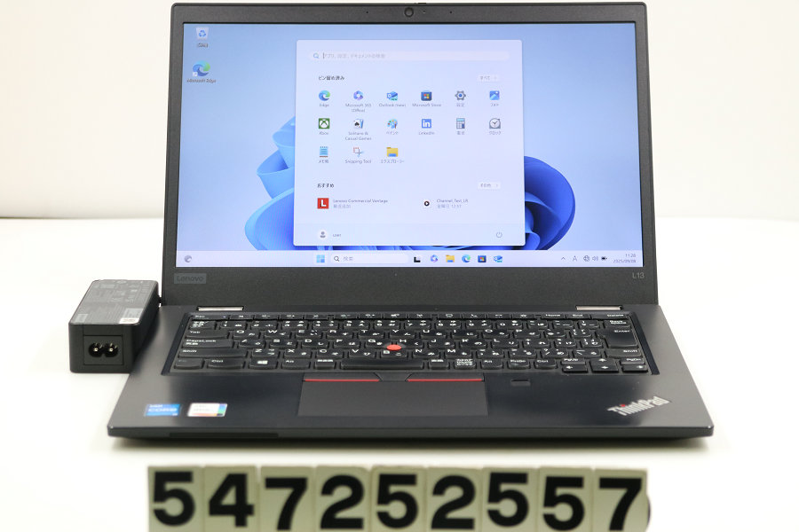 Lenovo ThinkPad L13 Gen2 Core i5 1135G7 2.4GHz/8GB/256GB(SSD)/13.3W/FHD(1920x1080)/Win11 キー文字消えあり【中古】【20250910】｜TCEダイレクト店
