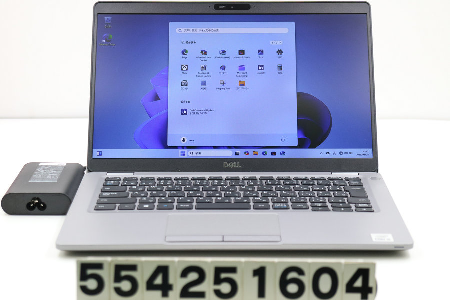 DELL Latitude 5310 Core i5 10210U 1.6GHz/8GB/256GB(SSD)/13.3W/FWXGA(1366x768)/Win11 キーヒビあり【中古】【20250826】 17,374円