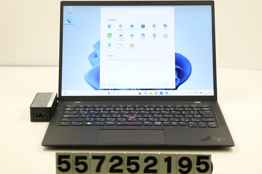 Lenovo ThinkPad X1 Carbon 9th Gen Core i5 1135G7 2.4GHz/8GB/256GB(SSD)/14W/WUXGA(1920x1200)/Win11 飾りつけうつり変わりあり【中古】【20251016】