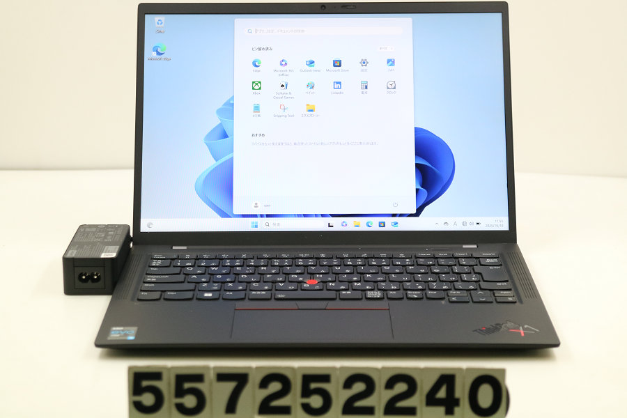 Lenovo ThinkPad X1 Carbon 9th Gen Core i5 1135G7 2.4GHz/8GB/256GB(SSD)/14W/WUXGA(1920x1200)/Win11【中古】【20251016】