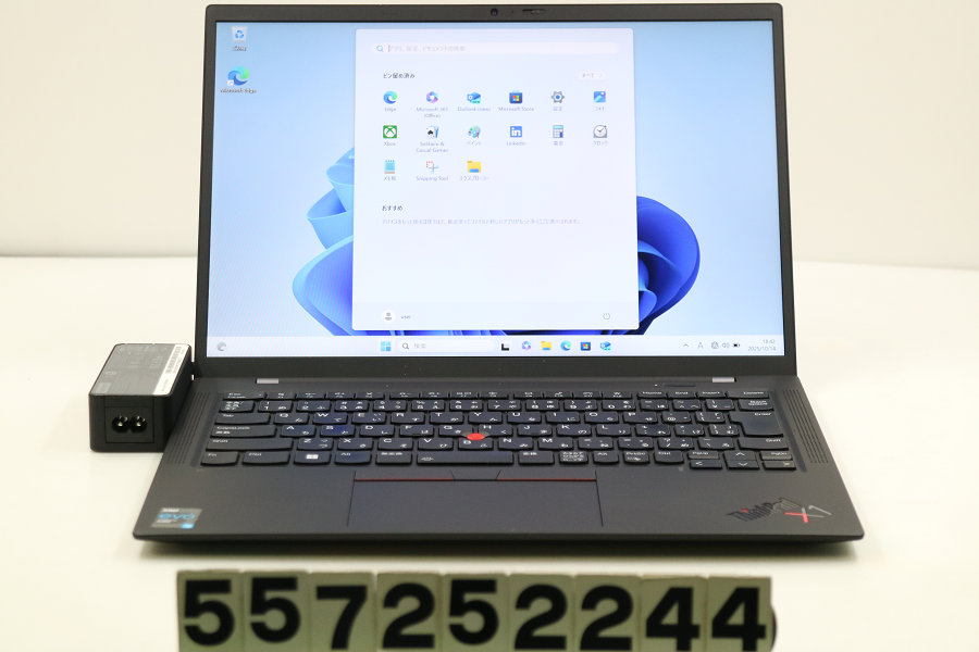 Lenovo ThinkPad X1 Carbon 9th Gen Core i5 1135G7 2.4GHz/8GB/256GB(SSD)/14W/WUXGA(1920x1200)/Win11【中古】【20251017】