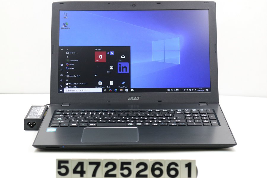 Acer TravelMate P259-M Core i5 6200U 2.3GHz/4GB/500GB/Multi/15.6W/FWXGA(1366x768)/Win10 バッテリ劣化【中古】【20251111】