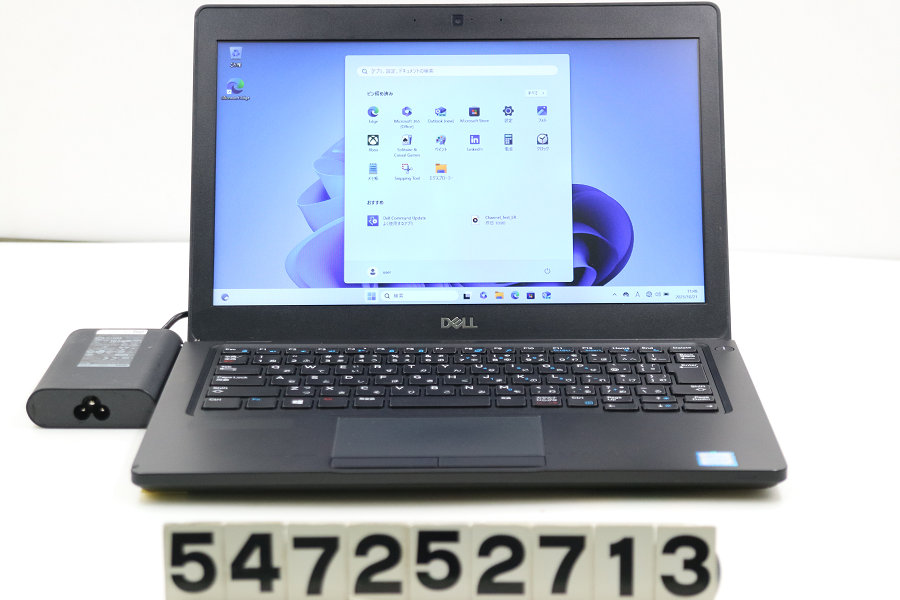 DELL Latitude 5290 Core i5 8250U 1.6GHz/8GB/256GB(SSD)/12.5W/FWXGA(1366x768)/Win11 外装破損あり【中古】【20251022】