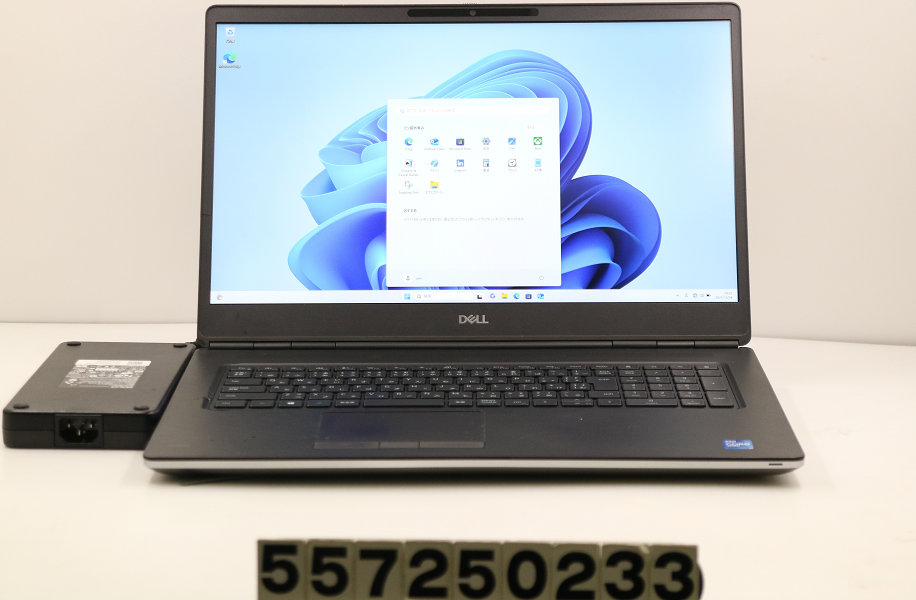 DELL Precision 7760 Core i7 11850H 2.5GHz/32GB/512GB/17.3W/FHD(1920x1080)/Win11/RXT A3000 Laptop LANポートカバー破損【中古】【20251030】