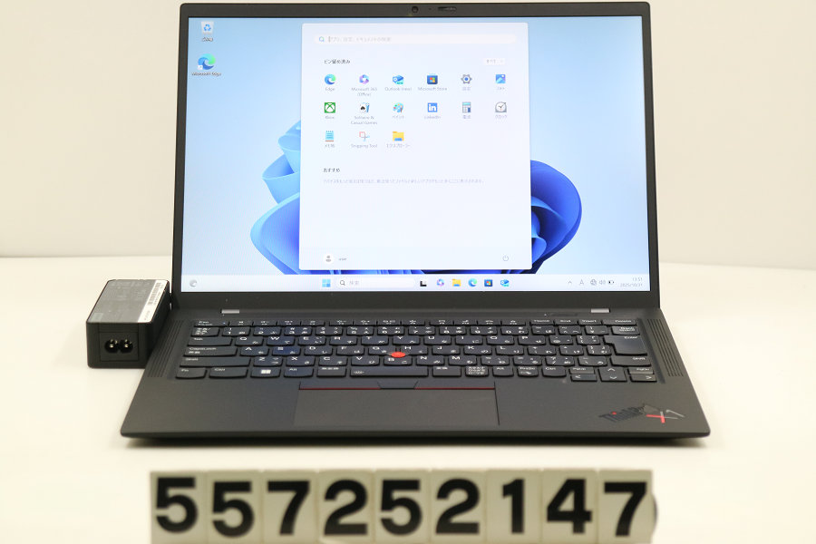 Lenovo ThinkPad X1 Carbon 9th Gen Core i5 1135G7 2.4GHz/8GB/256GB(SSD)/14W/WUXGA(1920x1200)/Win11【中古】【20251111】
