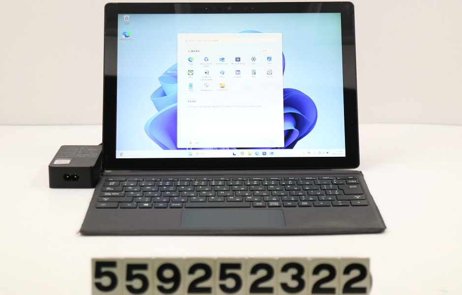 Microsoft Surface Pro 7 256GB Core i5 1035G4 1.1GHz/8GB/256GB(SSD)/12.3W/(2736x1824) タッチパネル/Win11 外装割れあり【中古】【20251030】