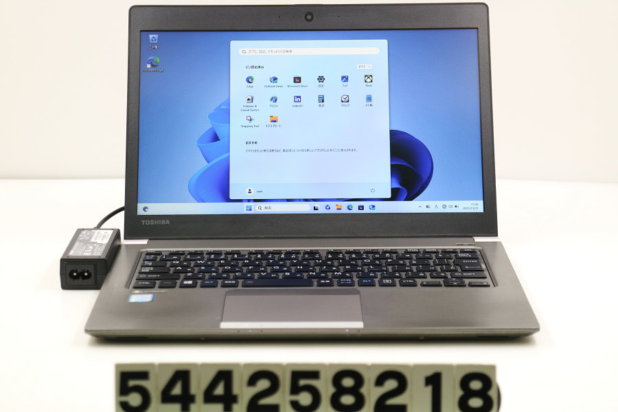 dynabook dynabook R63/DN Core i7 8550U 1.8GHz/8GB/256GB(SSD)/13.3W/FWXGA(1366x768)/Win11 パーム塗装ハゲあり【中古】【20251126】 20,952円