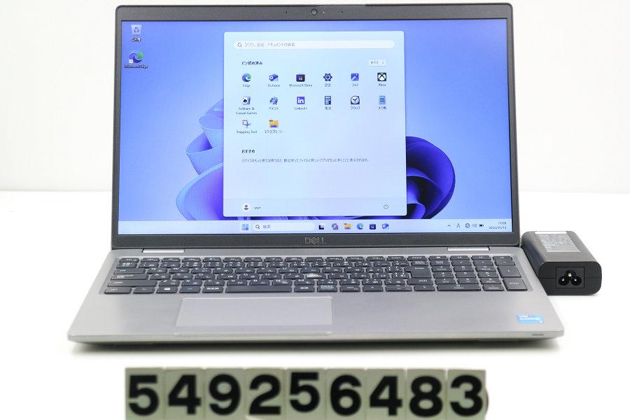 DELL Latitude 5520 Core i5 1135G7 2.4GHz/8GB/256GB(SSD)/15.6W/FWXGA(1366x768)/Win11 手がかり文字記号消えあり【中古】【20260115】