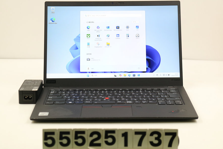 Lenovo ThinkPad X1 Carbon 8th Gen Core i5 10210U 1.6GHz/8GB/256GB(SSD)/14W/FHD(1920x1080)/Win11【中古】【20251204】|TCEダイレクト店