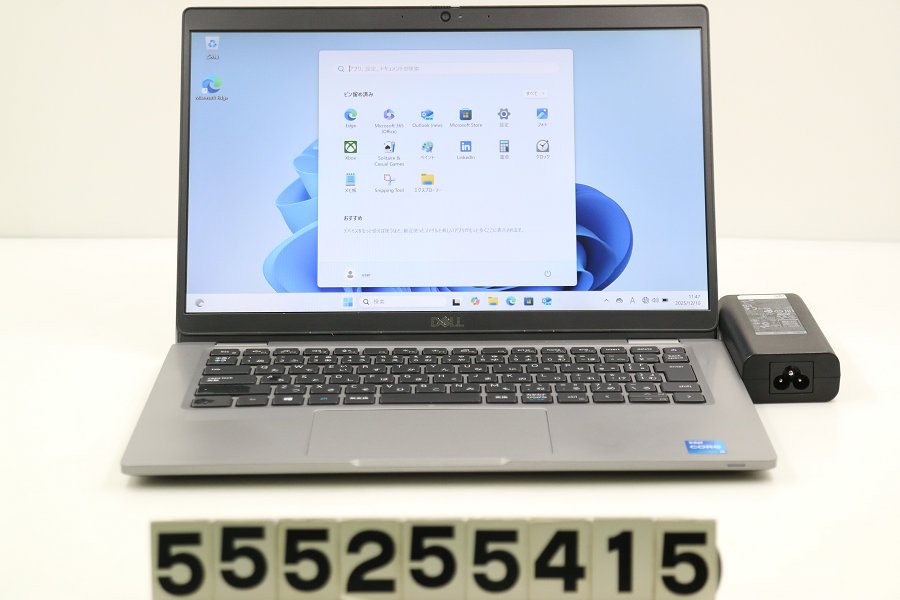 DELL Latitude 5320 Core i5 1135G7 2.4GHz/8GB/256GB(SSD)/13.3W/FHD(1920x1080)/Win11 文字消えあり【中古】【20251212】