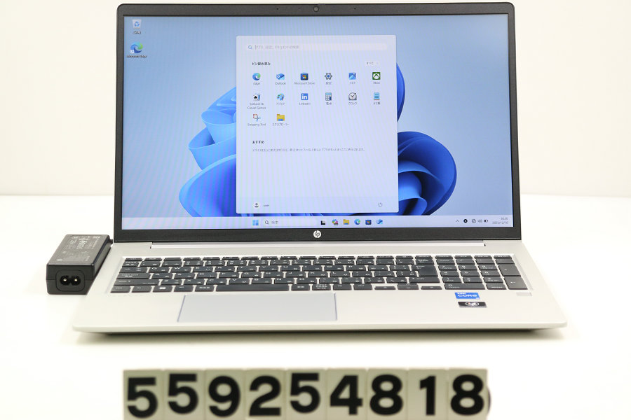 hp ProBook 450 G9 Core i5 1235U 1.3GHz/16GB/256GB(SSD)/15.6W/FHD(1920x1080)/Win11 天板化粧板欠品【中古】【20251212】