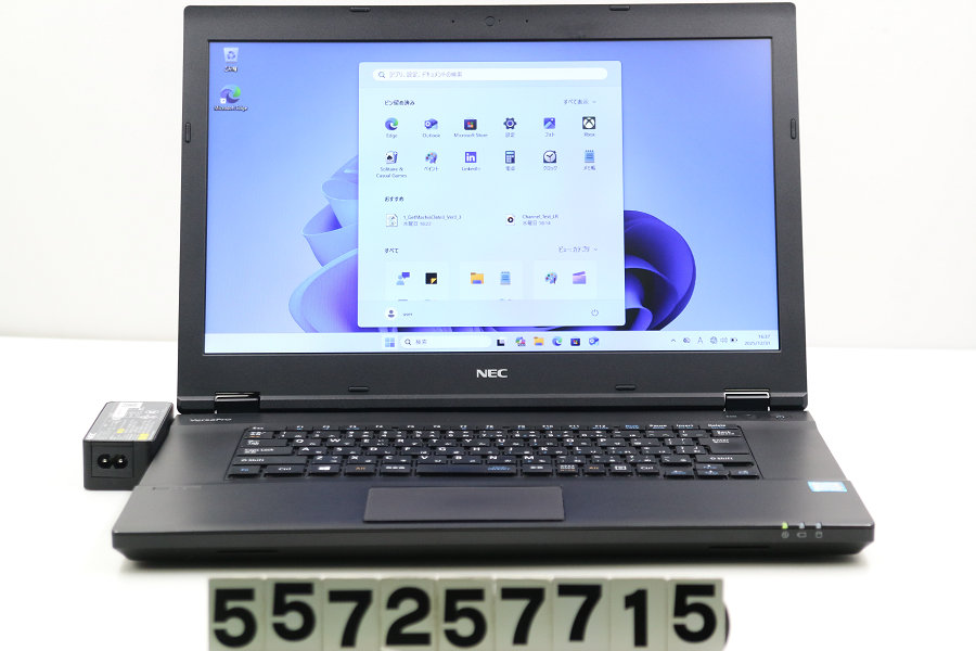 NEC PC-VKT16XZG3 Core i5 8250U 1.6GHz/8GB/256GB(SSD)/Multi/15.6W/FWXGA(1366x768)/RS232C/Win11 キーボード破損あり【中古】【20260108】｜TCEダイレクト店