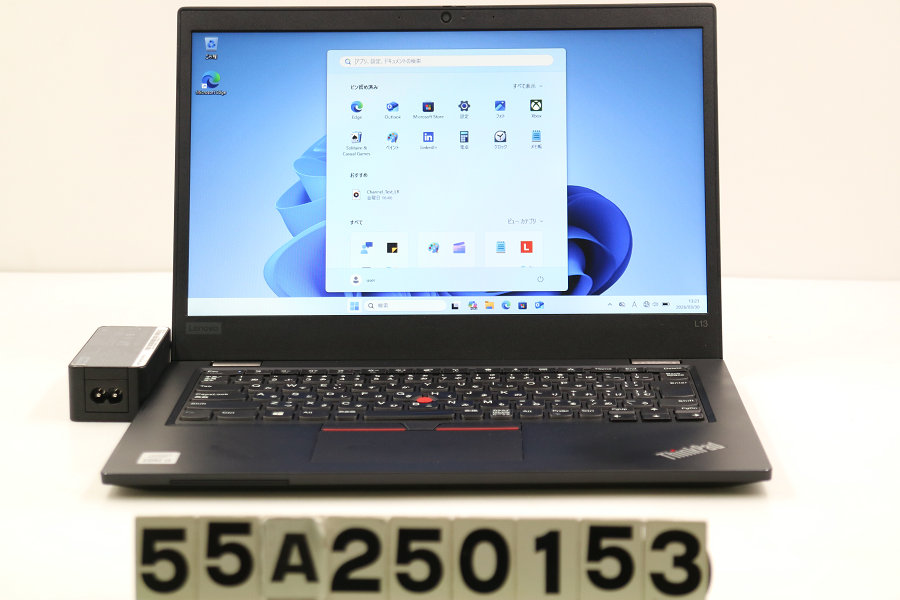 lenovo ThinkPad L13 Core i5 10210U 1.6GHz/8GB/256GB(SSD)/12.5W/FWXGA(1366x768)/Win11【中古】【20260401】