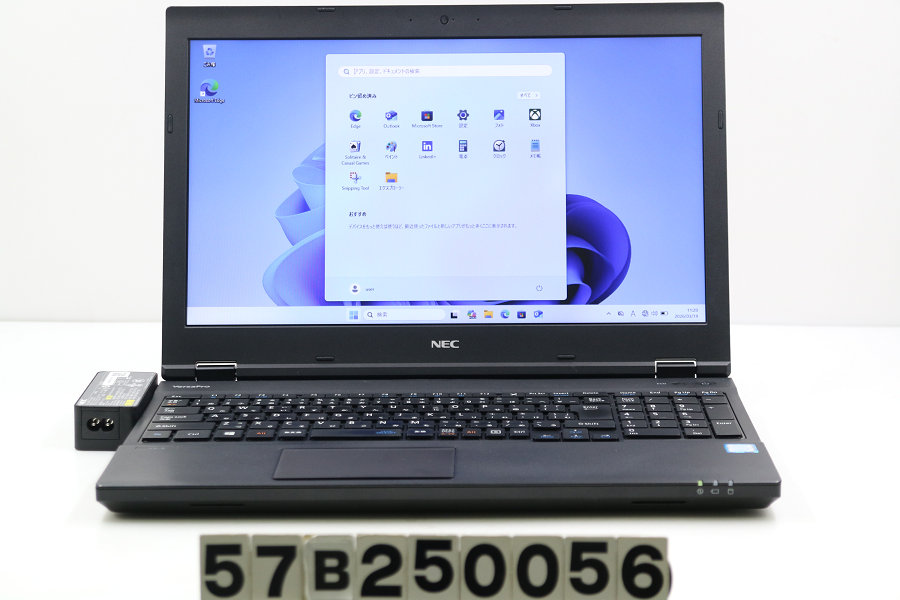 NEC PC-VKT16XZG4 Core i5 8250U 1.6GHz/8GB/256GB(SSD)/DVD/15.6W/FWXGA(1366x768)/RS232C/Win11【中古】【20260325】