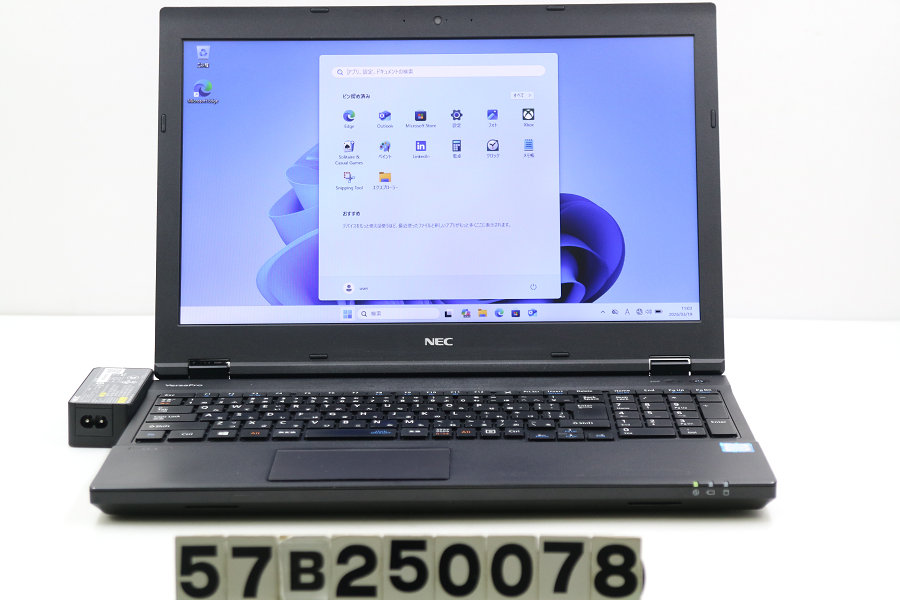 NEC PC-VKT16XZG4 Core i5 8250U 1.6GHz/8GB/256GB(SSD)/DVD/15.6W/FWXGA(1366x768)/RS232C/Win11【中古】【20260325】