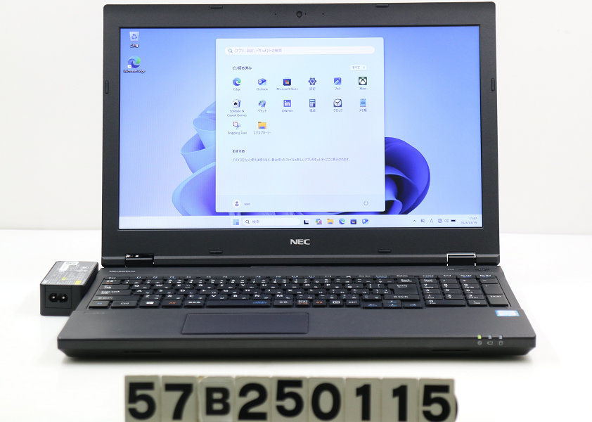 NEC PC-VKT16XZG4 Core i5 8250U 1.6GHz/8GB/256GB(SSD)/DVD/15.6W/FWXGA(1366x768)/RS232C/Win11【中古】【20260325】