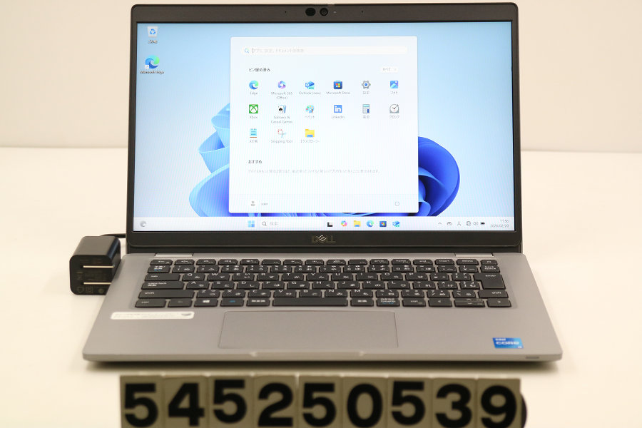 DELL Latitude 5320 Core i5 1145G7 2.6GHz/16GB/256GB(SSD)/13.3W/FHD(1920x1080)/Win11 外装ハゲあり【中古】【20260226】