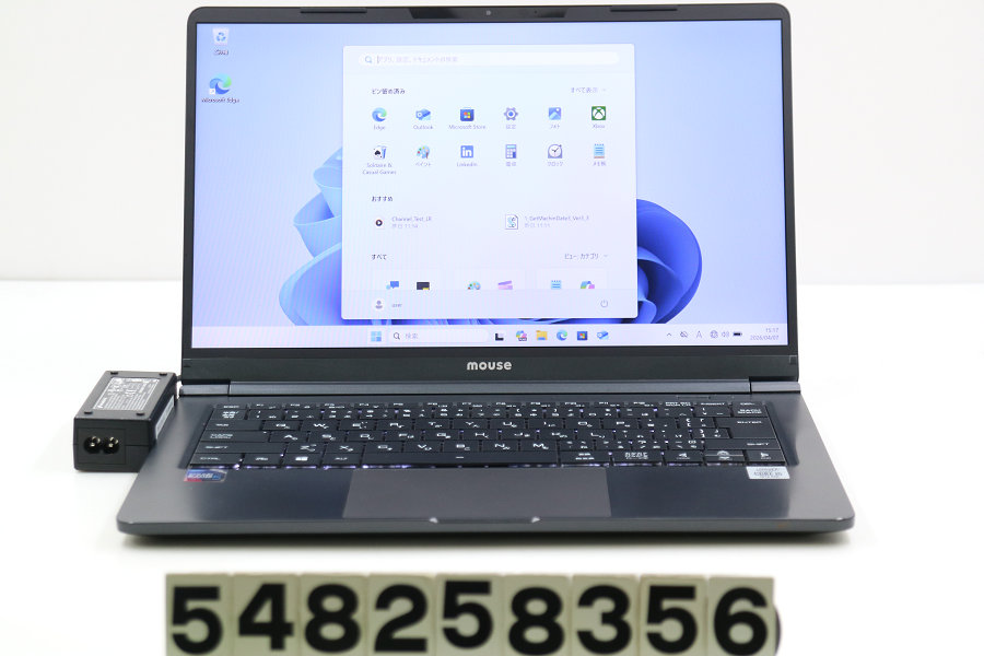 mousecomputer X4-i5CMLAB-YTV Core i5 10210U 1.6GHz/8GB/128GB(SSD)/14W/FHD(1920x1080)/Win11【中古】【20260409】