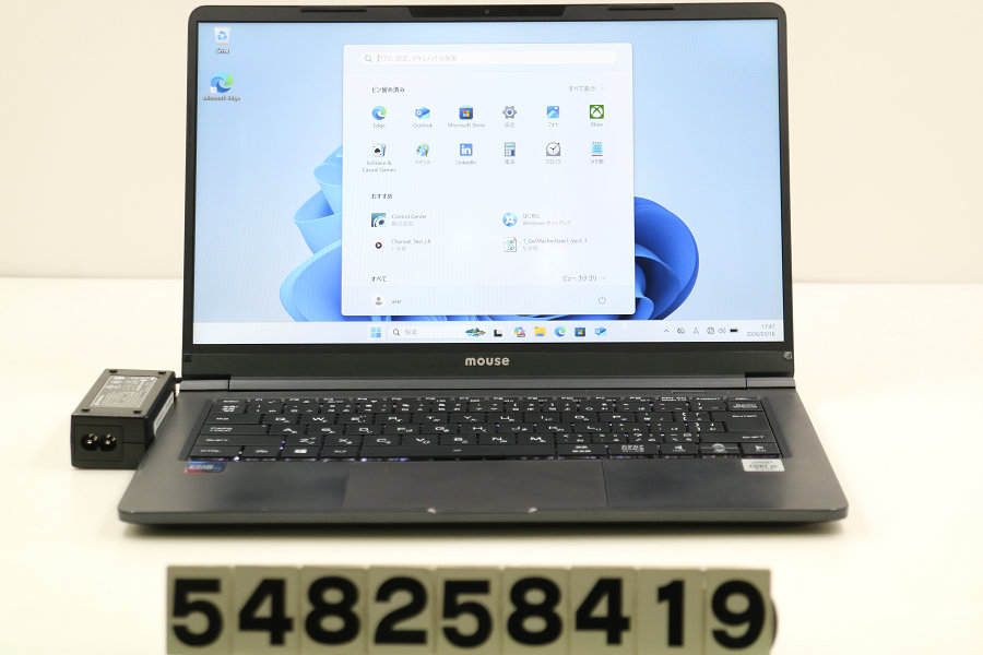 mousecomputer X4-i5CMLAB-YTV Core i5 10210U 1.6GHz/8GB/128GB(SSD)/14W/FHD(1920x1080)/Win11 画面シミあり【中古】【20260409】