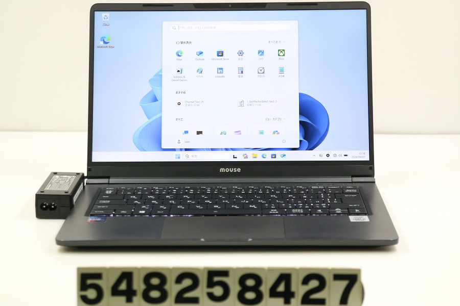 mousecomputer X4-i5CMLAB-YTV Core i5 10210U 1.6GHz/8GB/128GB(SSD)/14W/FHD(1920x1080)/Win11 外装ヒビあり【中古】【20260409】
