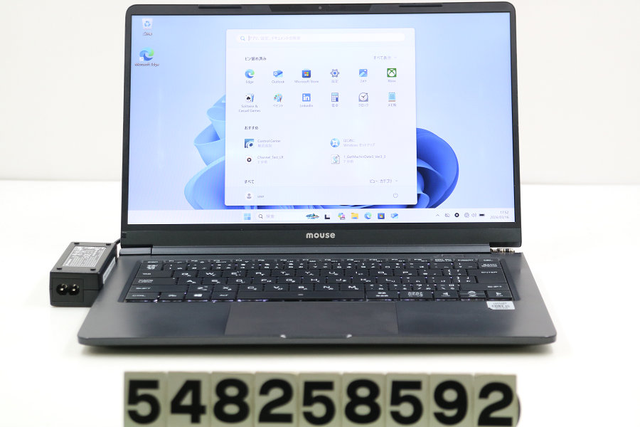 【ジャンク品】mousecomputer X4-i5CMLAB-YTV Core i5 10210U 1.6GHz/8GB/128GB(SSD)/14W/FHD(1920x1080)/Win11【中古】【20260409】｜TCEダイレクト店